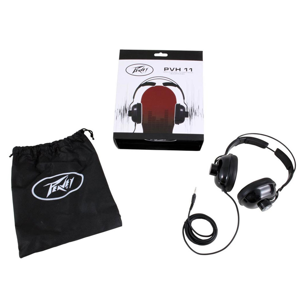 PEAVEY PVH11 密閉型ヘッドフォン 製品内容
