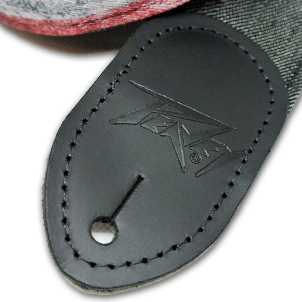 PEAVEY 2inch Denim Strap Flag ギターストラップ エンド部