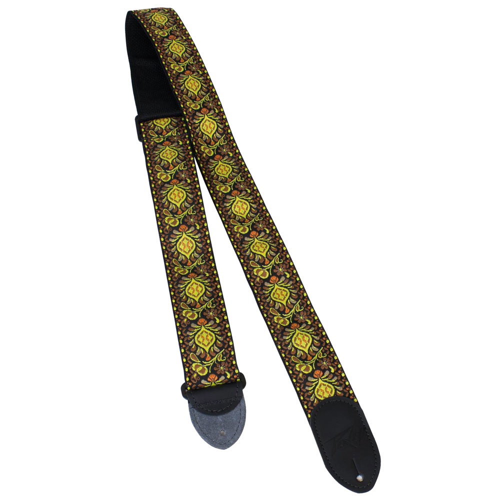 PEAVEY 2" Jacquard Strap Orange ギターストラップ