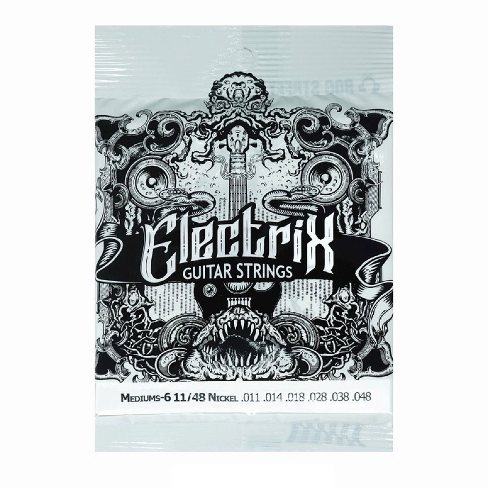 Bog Street Uncoated Electric Guitar Strings 11/48 Medium エレキギター弦