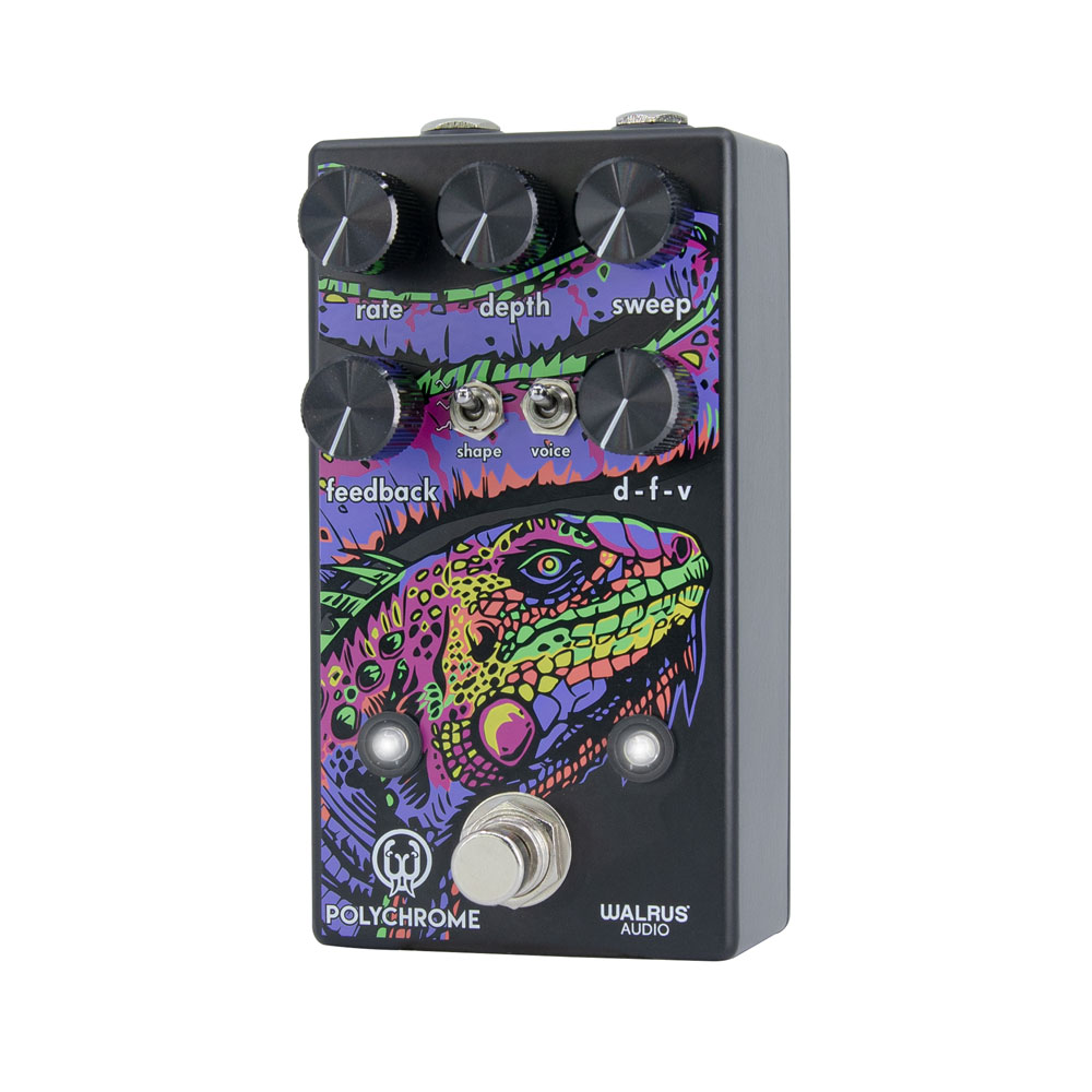 WALRUS AUDIO WAL-POLY Polychrome Analog Flanger フランジャー ギターエフェクター 全体像