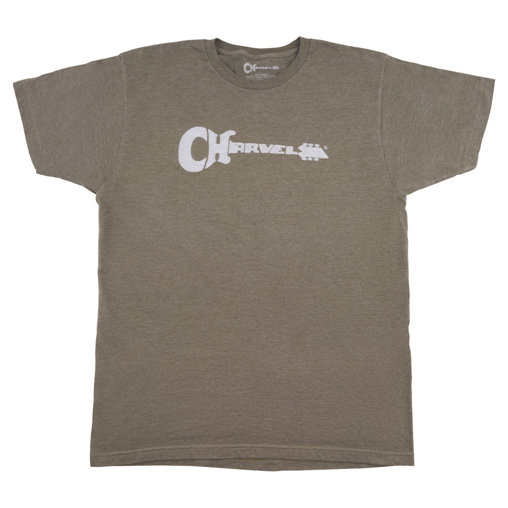 Charvel Guitar Logo T-Shirt Heather Green Sサイズ 半袖 Tシャツ