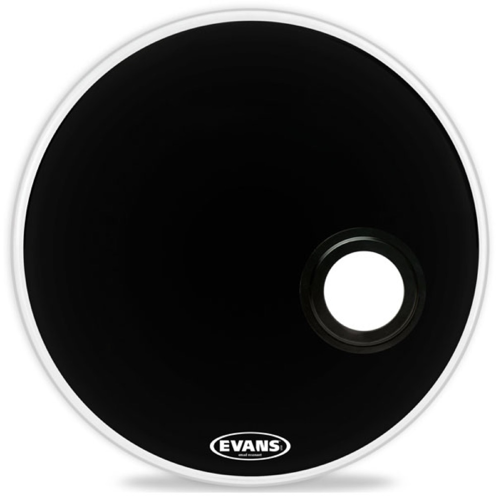 EVANS BD22REMAD EMAD Resonant Black バスドラムヘッド
