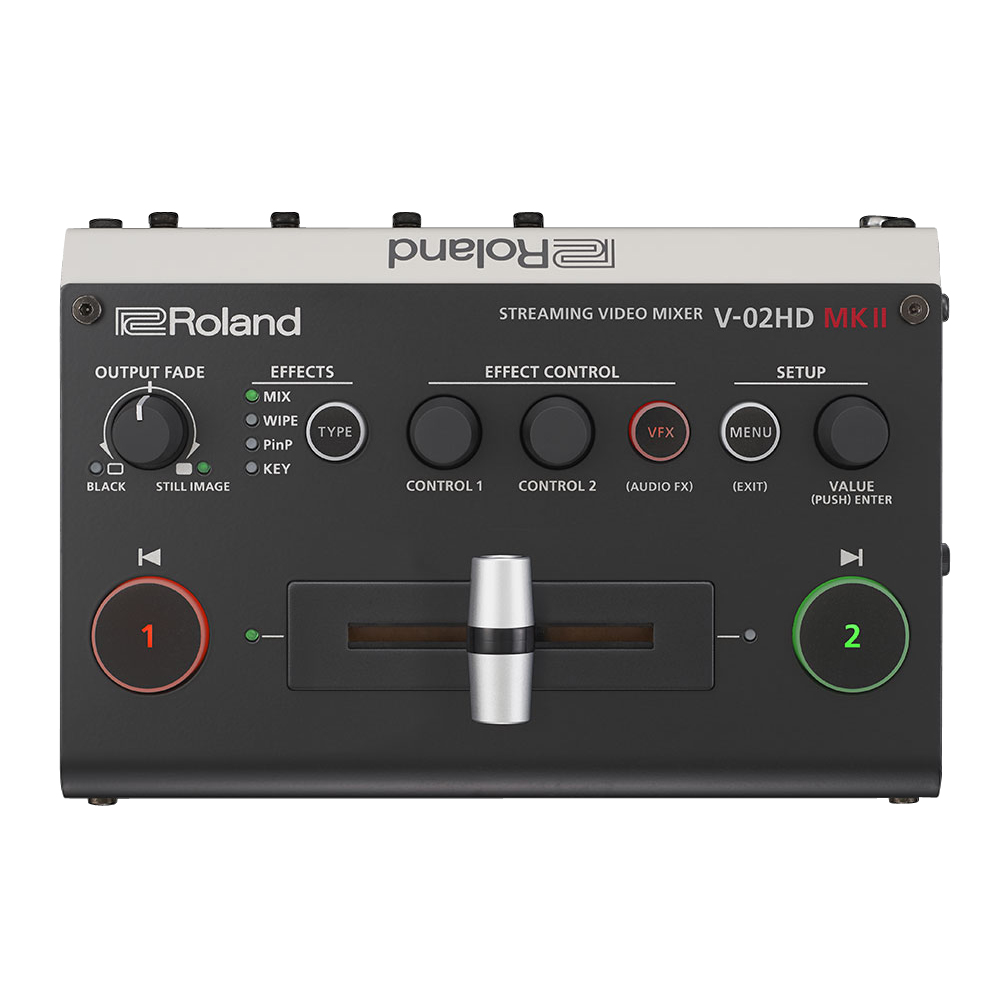 ROLAND V-02HDMKII STREAMING VIDEO MIXER ビデオスイッチャー ビデオミキサー