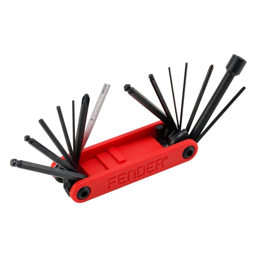 Fender Guitar & Bass Multi-Tool ギター/ベース用マルチツール メンテナンス工具キット