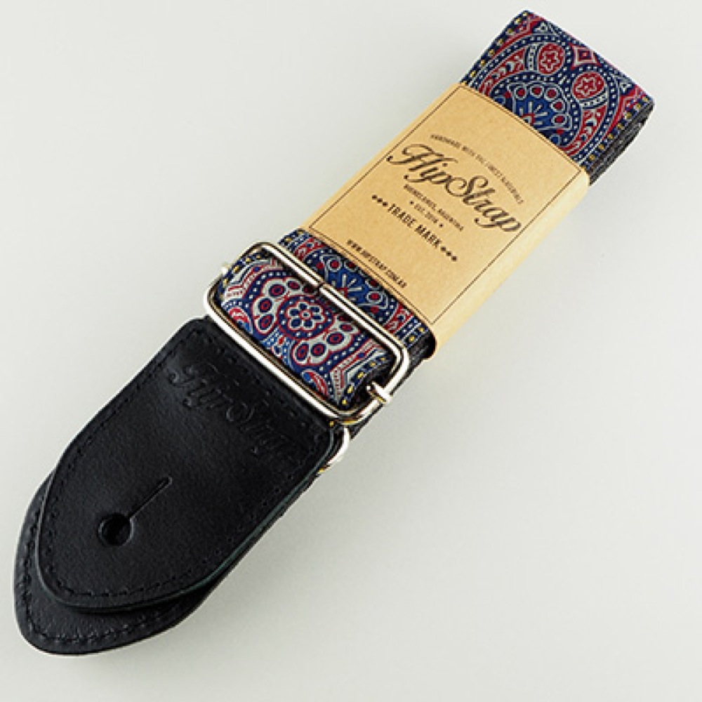 HipStrap Kashmir midnight ギターストラップ アップ画像