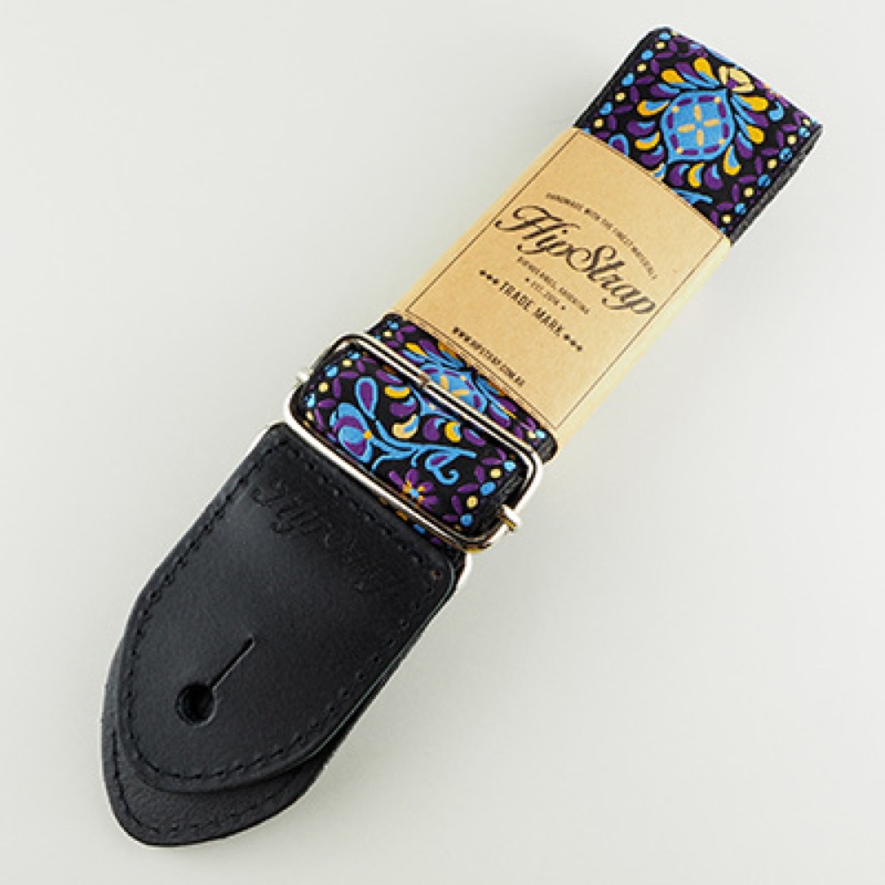HipStrap Purple Haze ギターストラップ アップ画像