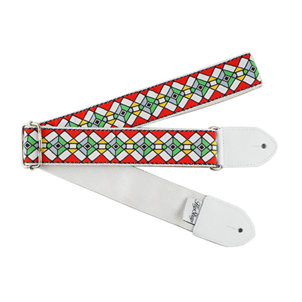 HipStrap Stained glass red ギターストラップ