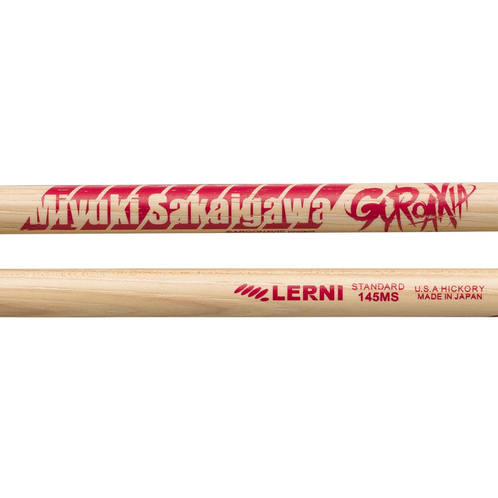 LERNI H-145MS GYROAXIA 界川深幸 シグネチャードラムスティック アップの画像