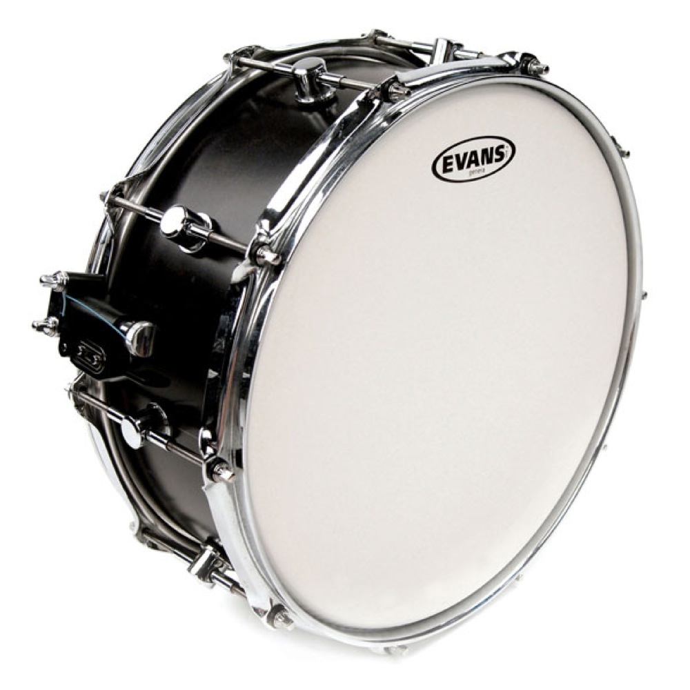 EVANS B12HD 12' HD Snare Batter スネアドラムヘッド 設置例画像