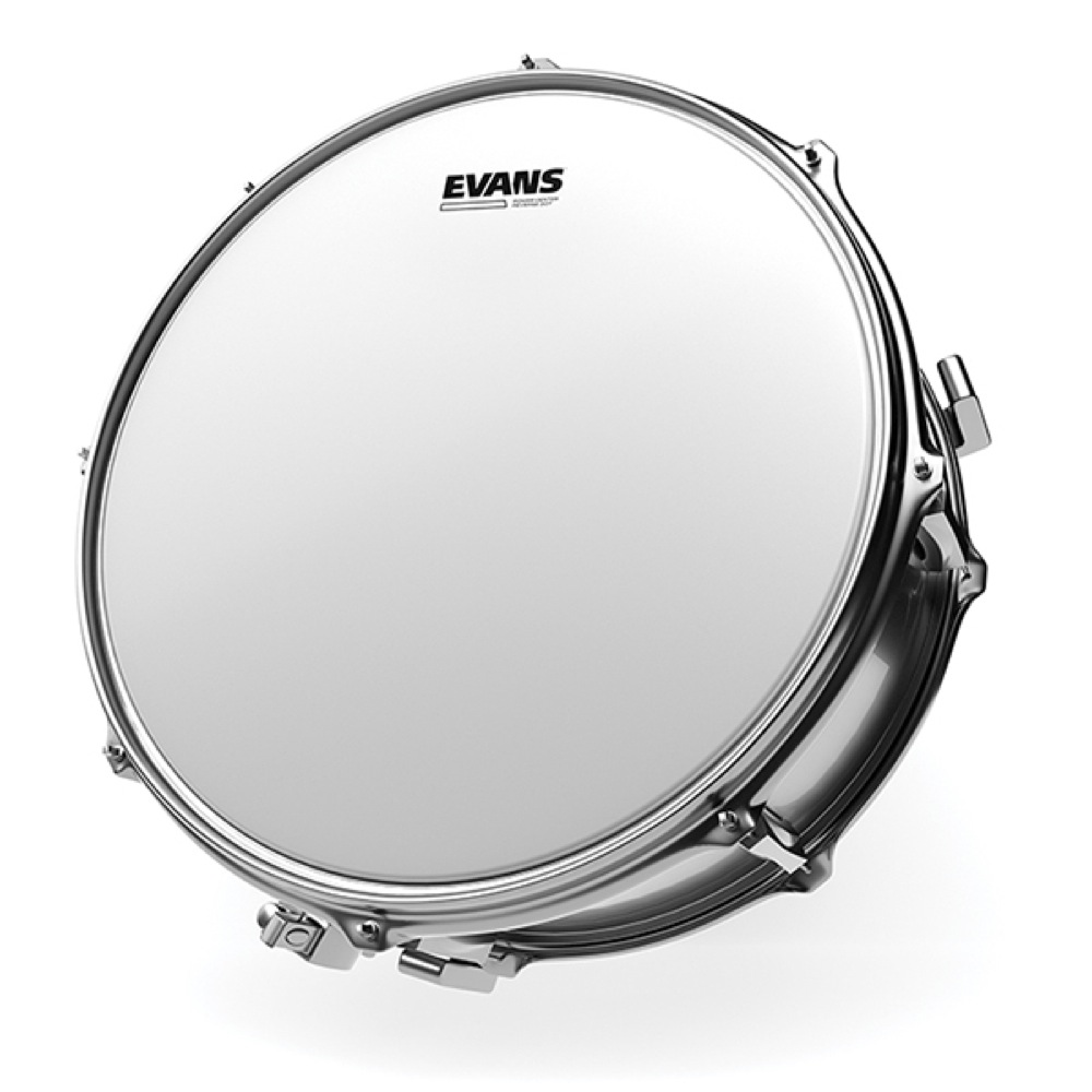EVANS B13G1RD 13' Power Center Reverse Dot Snare Batter スネアドラムヘッド 設置例画像