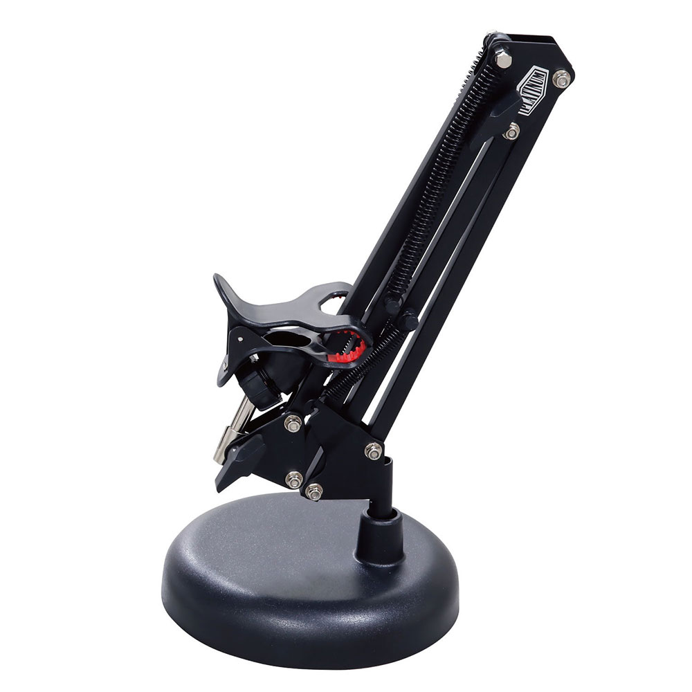 PLATINUM MPS1 Black 卓上スマホスタンド コンパクトに折りたたみ可能