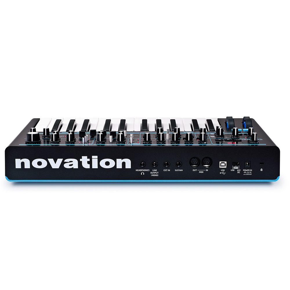 novation Bass Station II アナログシンセサイザー 横の画像