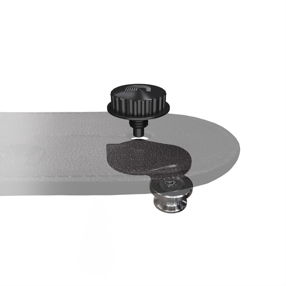 Planet Waves by D’Addario PW-SLS-02 Universal Strap Lock System ストラップロック 使用例画像