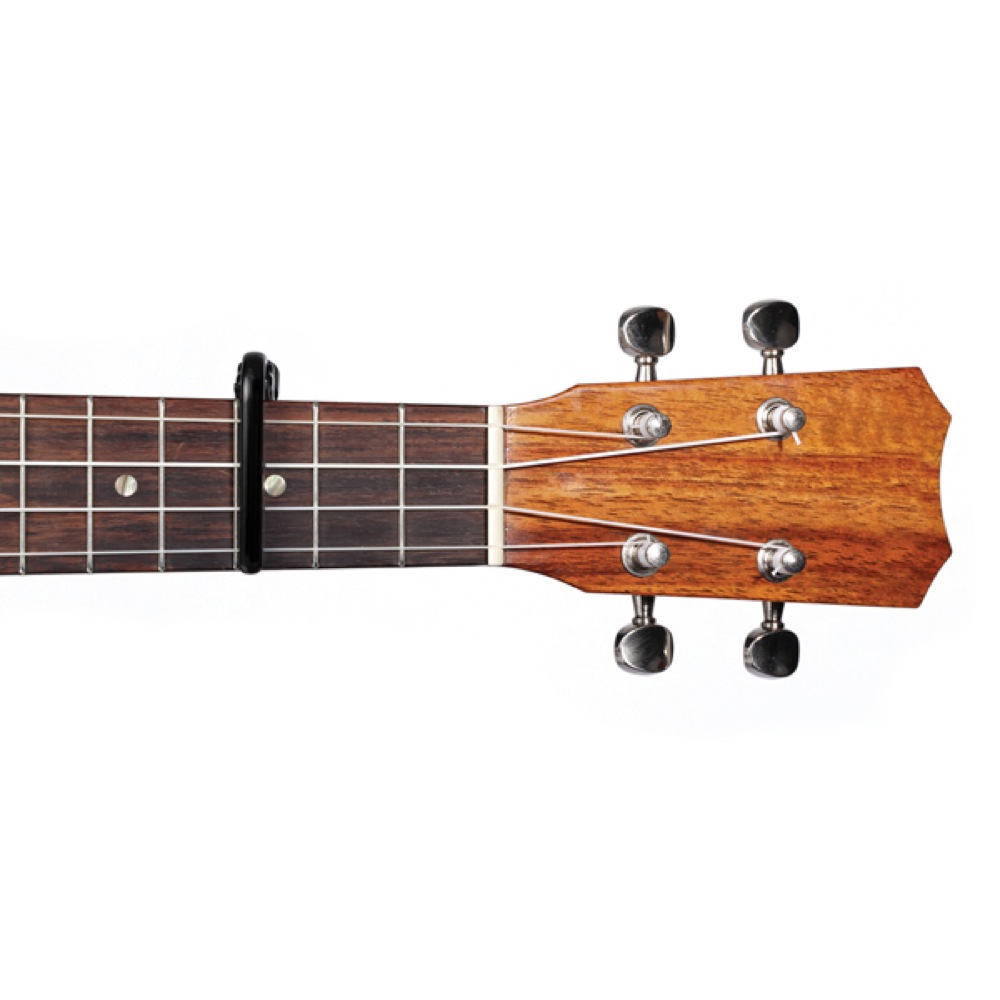 Planet Waves by D’Addario PW-CP-12 NS Ukulele Capo ウクレレ用カポタスト 設置例画像