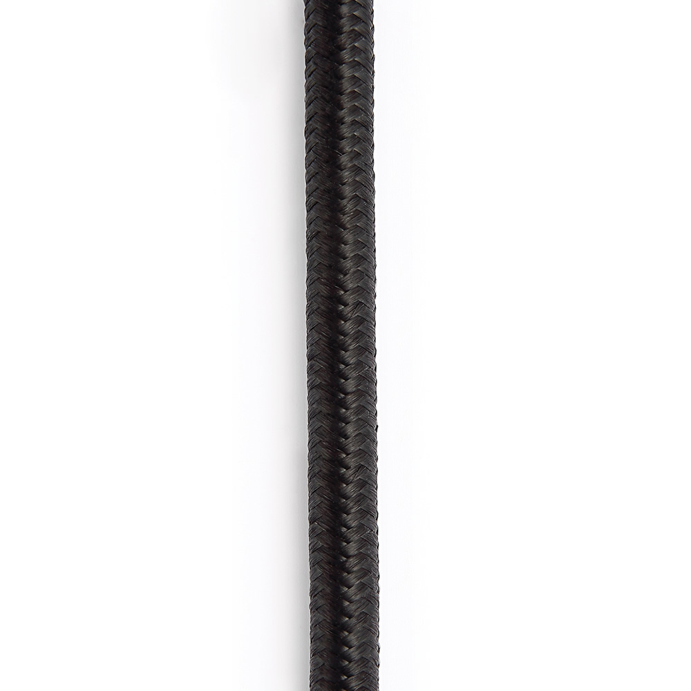 Planet Waves by D’Addario PW-BG-20BK 6.1m SS Black 楽器用シールドケーブル ブレイディングアップ画像