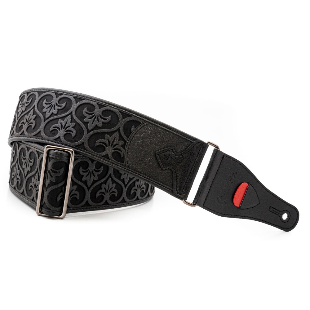 Righton! STRAPS DELUXE Black ギターストラップ 全体画像