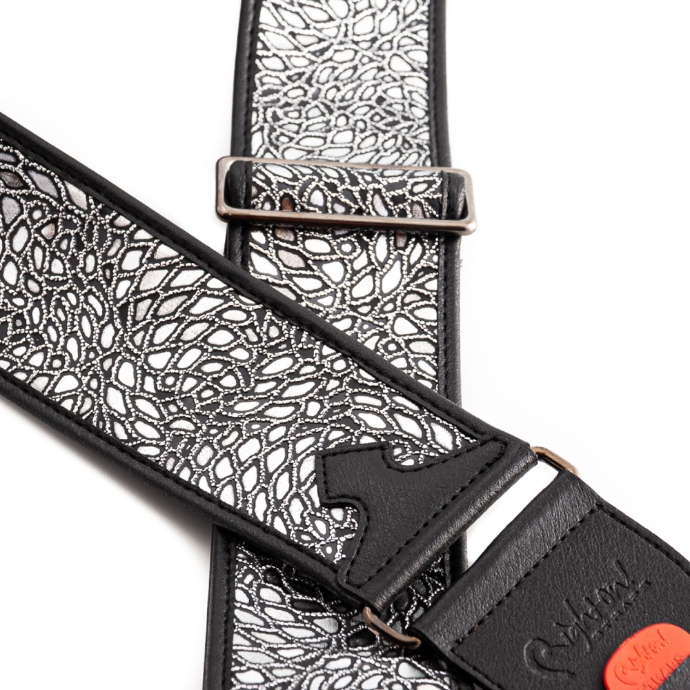 Righton! STRAPS ALIEN Black ギターストラップ アップの画像