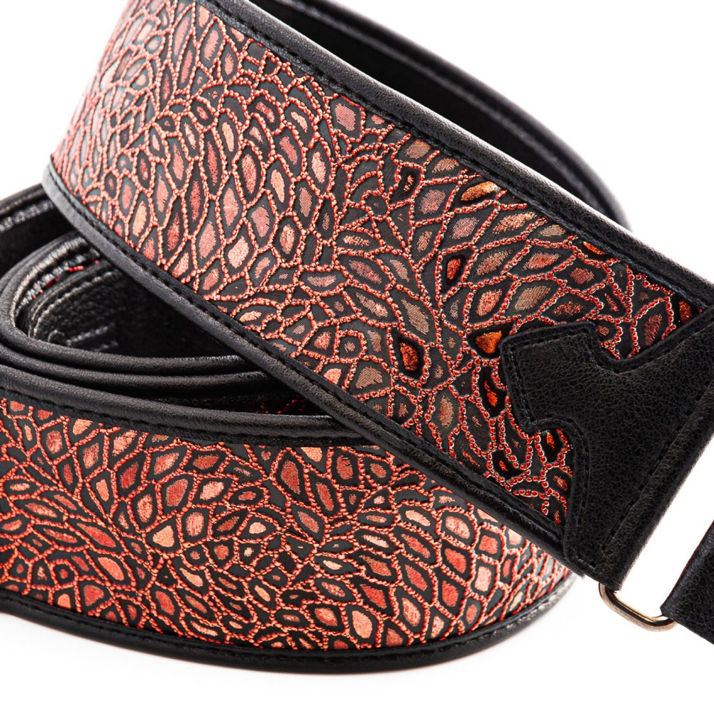 Righton! STRAPS ALIEN Red ギターストラップ アップの画像