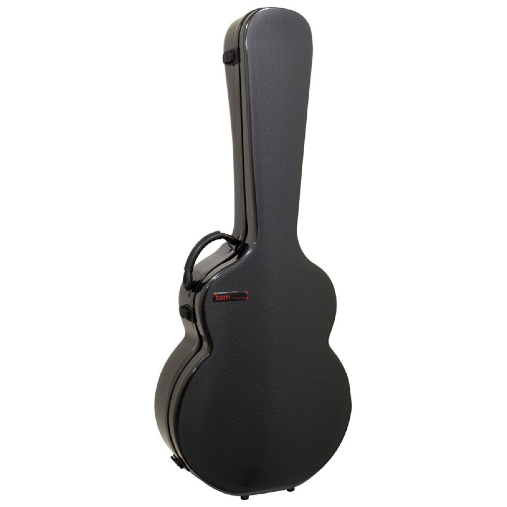 bam 8004XLC HIGHTECH Arch Top 16 Guitar Black Carbon look アーチトップギター用 ハードケース