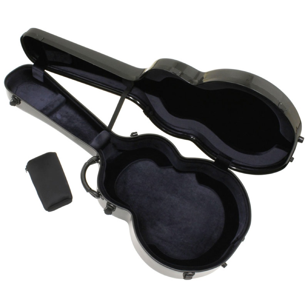 bam 8004XLC HIGHTECH Arch Top 16 Guitar Black Carbon look アーチトップギター用 ハードケース 中身の画像