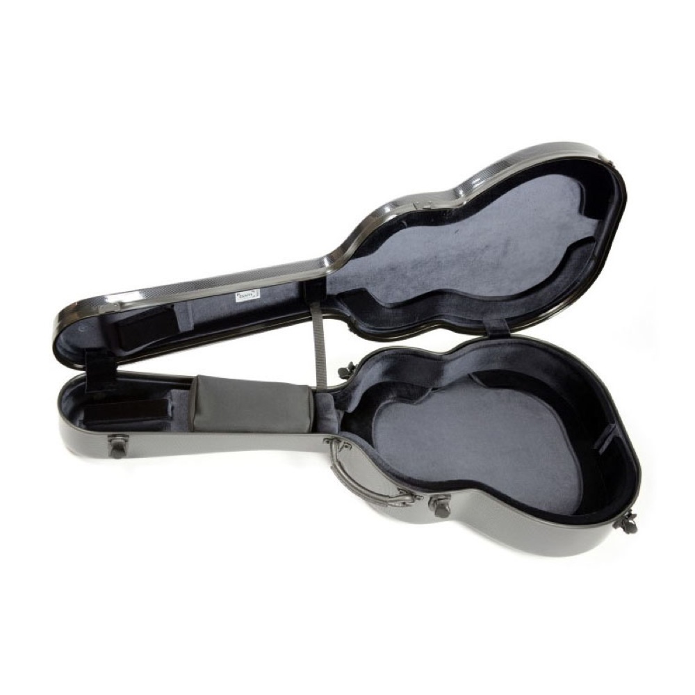 bam 8005XLC HIGHTECH Manouche Selmer Type Guitar Black Carbon look セルマーギター用 ハードケース 中身の画像