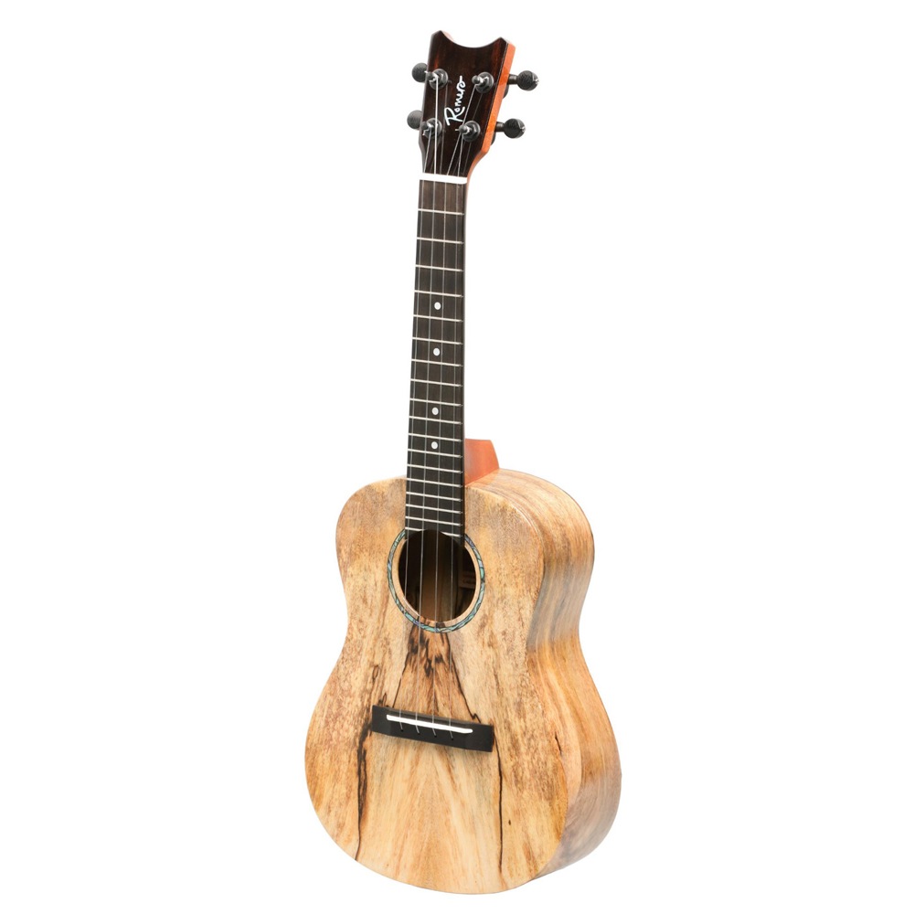 ROMERO CREATIONS Romero Concert Spalted Mango Hi-G コンサートウクレレ ボディトップ、サイド