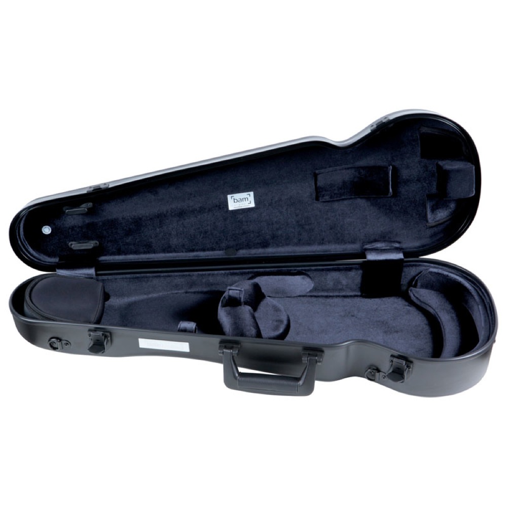bam OP2002XLNN SUPREME L’OPERA HIGHTECH POLYCARBONATE Violin Black Black Version バイオリンケース 中身の画像