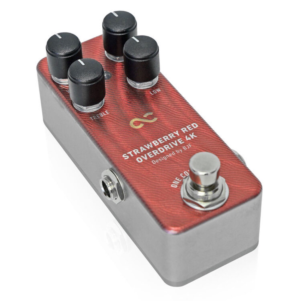 One Control Strawberry Red Overdrive 4K オーバードライブ ギターエフェクター ワンコントロール 全体画像