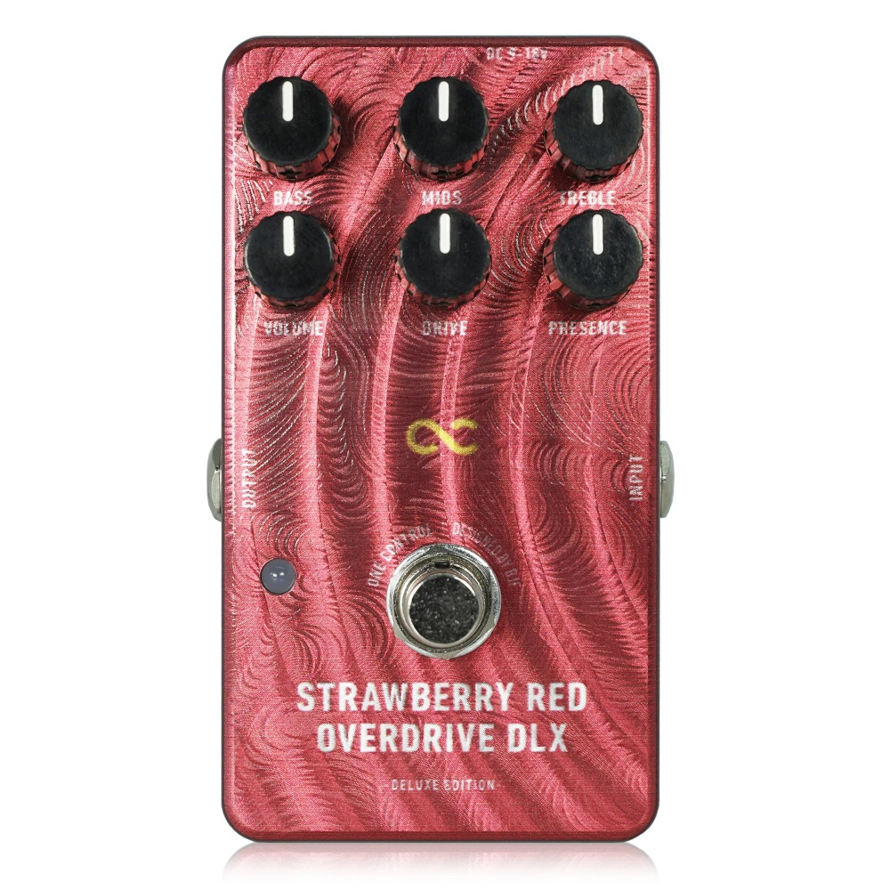 ワンコントロール One Control STRAWBERRY RED OVERDRIVE DLX オーバードライブ  ギターエフェクター(ワンコントロール ストロベリーレッド オーバードライブ) | chuya-online.com 全国どこでも送料無料の楽器店