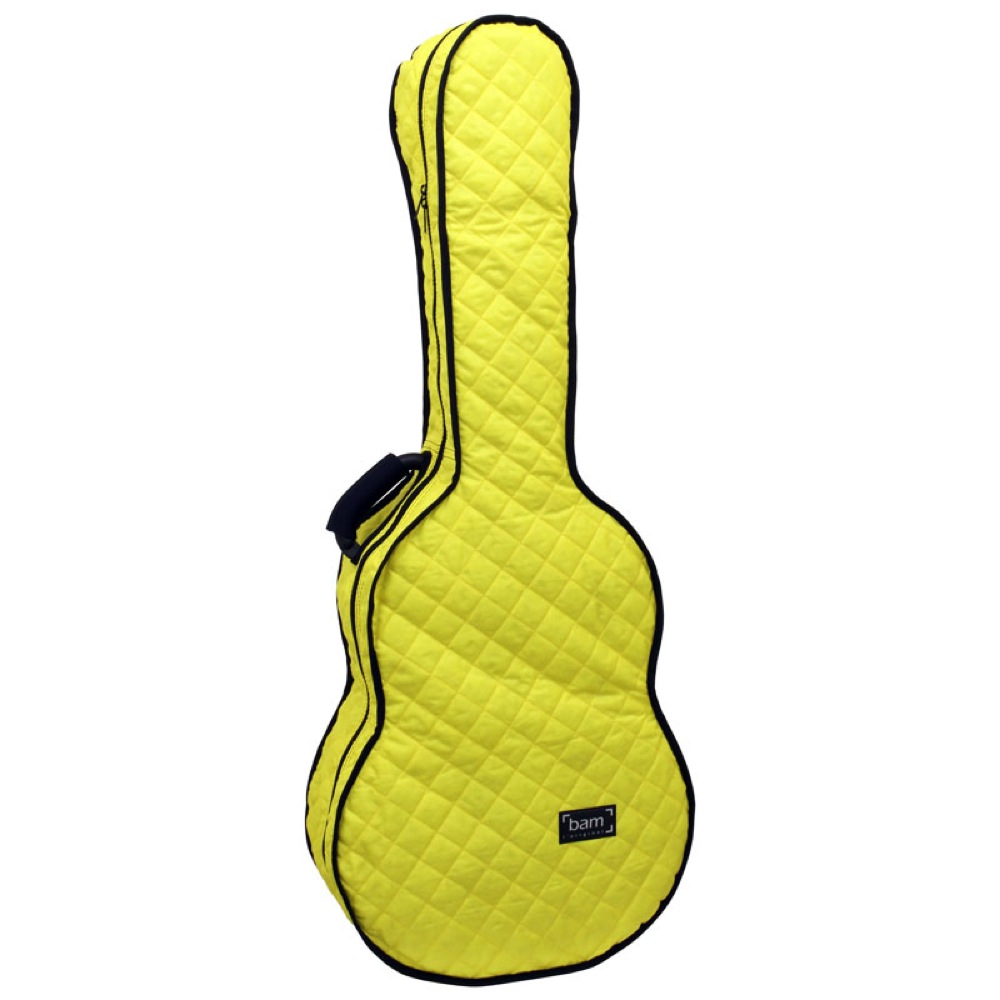 bam HO8002XLJ HOODY for HIGHTECH Classical Case Cover Yellow クラシックギター用ケース専用カバー