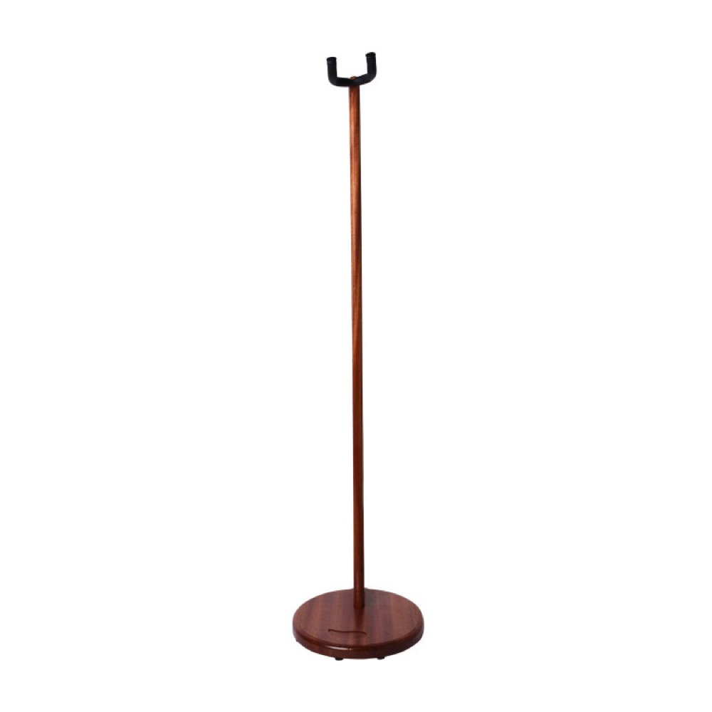 Ruach Music RM-GS1-S Wooden Acoustic/Electric Guitar Stand Mahogany ギタースタンド 正面画像