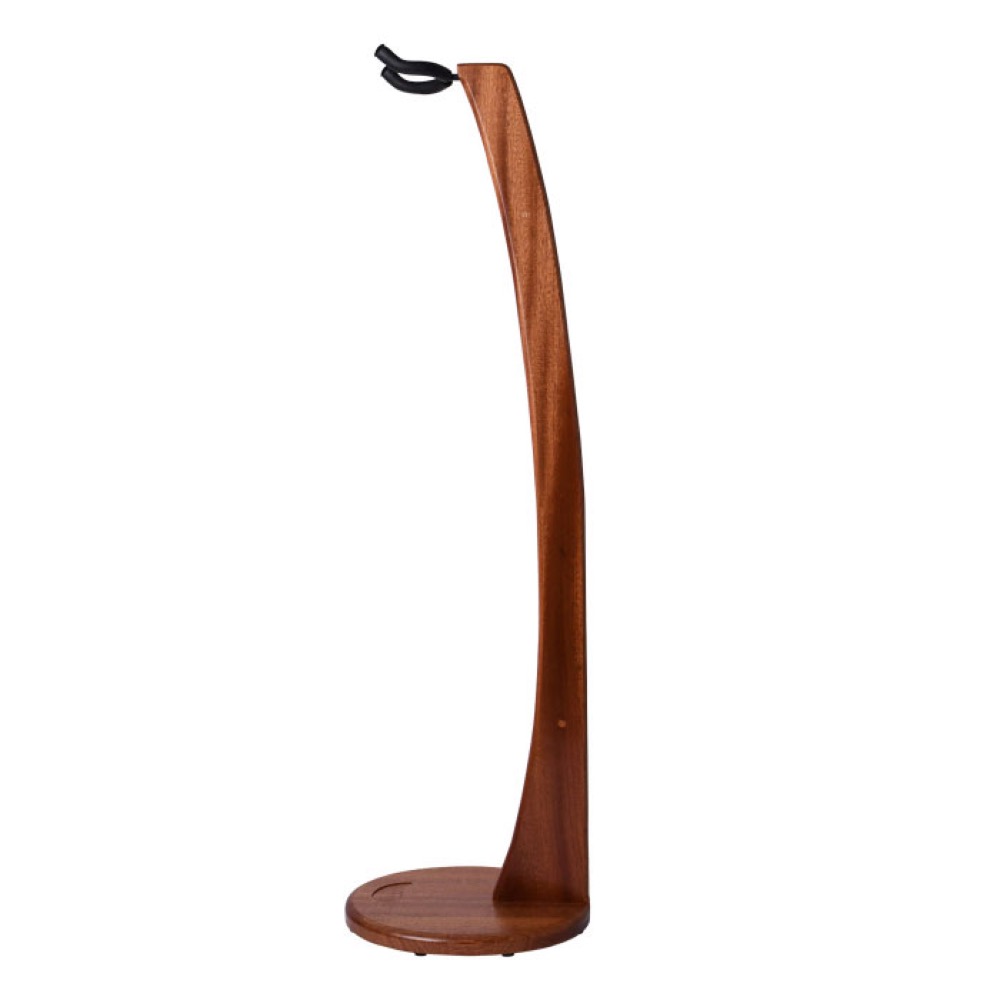 Ruach Music RM-GS1-S Wooden Acoustic/Electric Guitar Stand Mahogany ギタースタンド サイド面画像