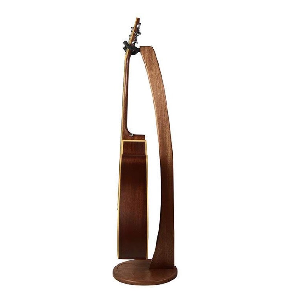 Ruach Music RM-GS1-S Wooden Acoustic/Electric Guitar Stand Mahogany ギタースタンド スタンド立てかけイメージ画像