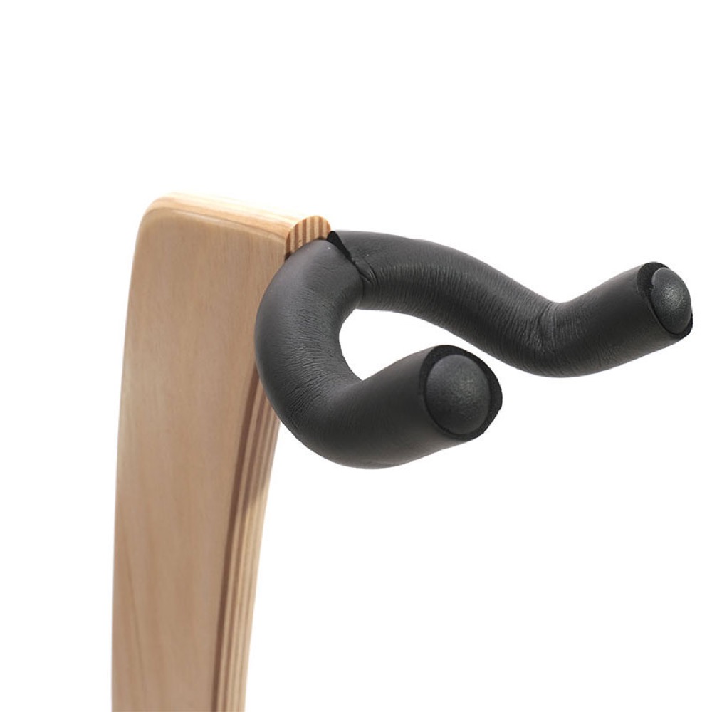 Ruach Music RM-GS2-B Wooden Bass Guitar Stand Birch ベーススタンド ヘッド吊り下げ部画像