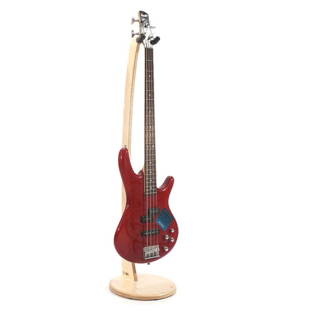 Ruach Music RM-GS2-B Wooden Bass Guitar Stand Birch ベーススタンド ベース立てかけイメージ画像