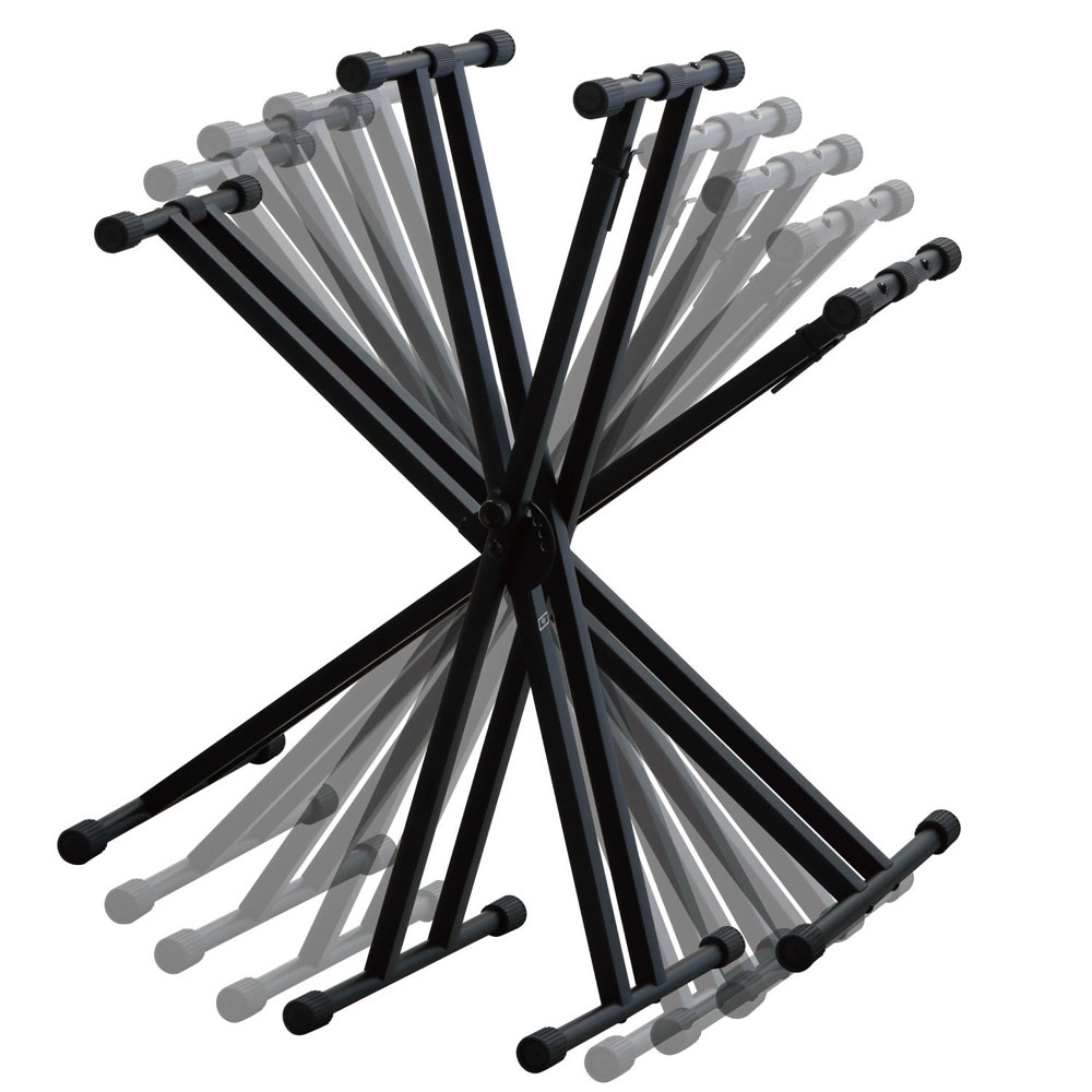 KIKUTANI KS-29WA XX型キーボードスタンド 段階