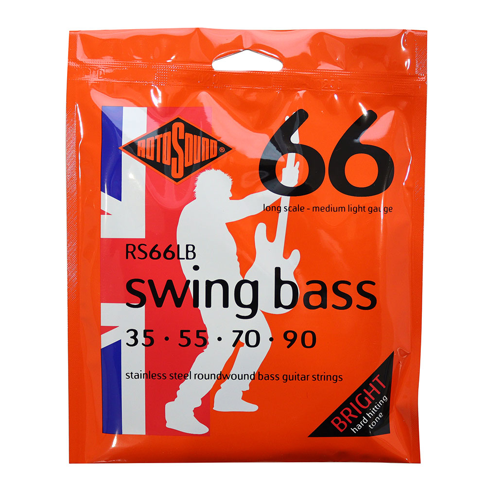 ROTOSOUND RS66LB Swing Bass 66 Medium Light 35-90 LONG SCALE エレキベース弦