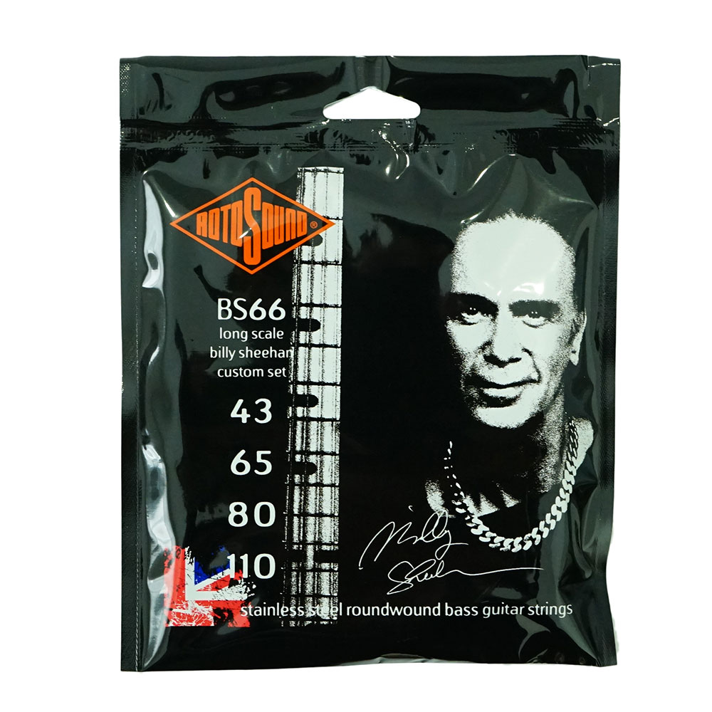 ROTOSOUND BS66 Billy Sheehan Signature Sets Custom 43-110 エレキベース弦