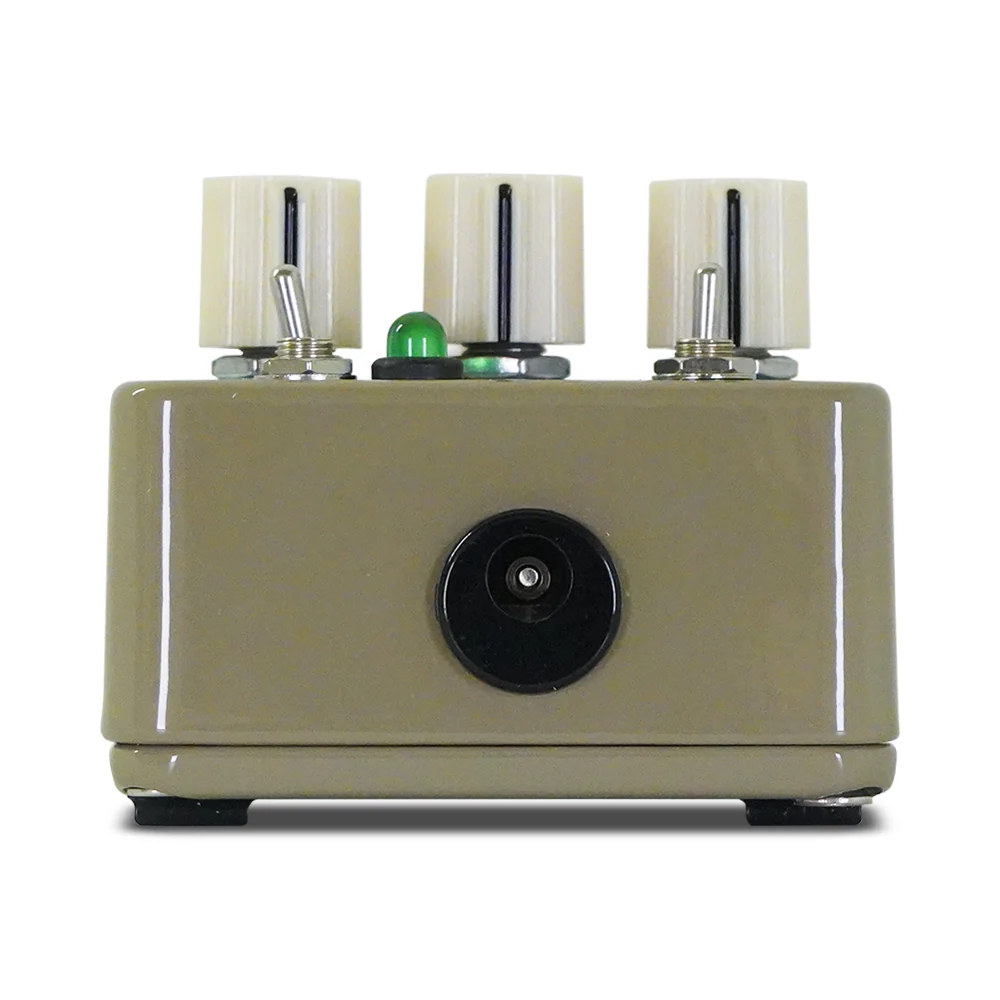Barber Electronics Gain Changer SR Olive オーバードライブ ギターエフェクター リア画像