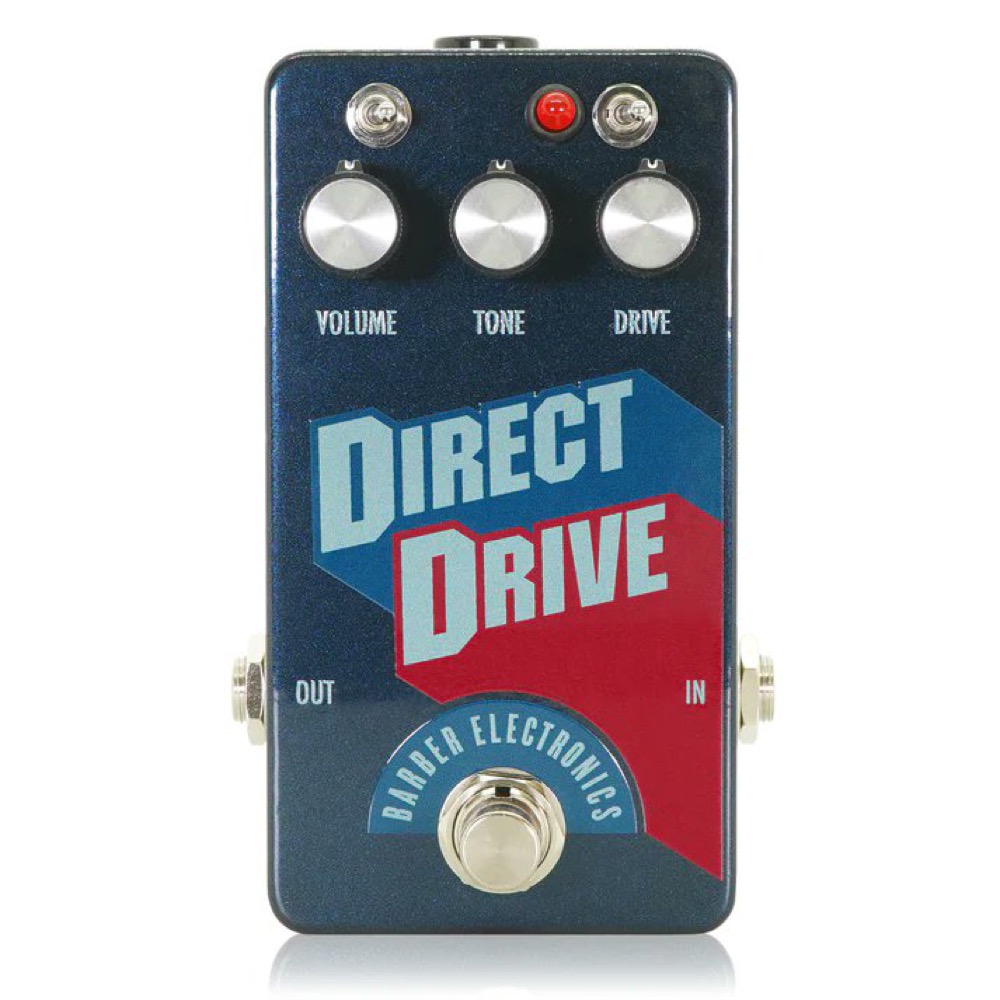 Barber Electronics Direct Drive V4 Blue オーバードライブ ギターエフェクター