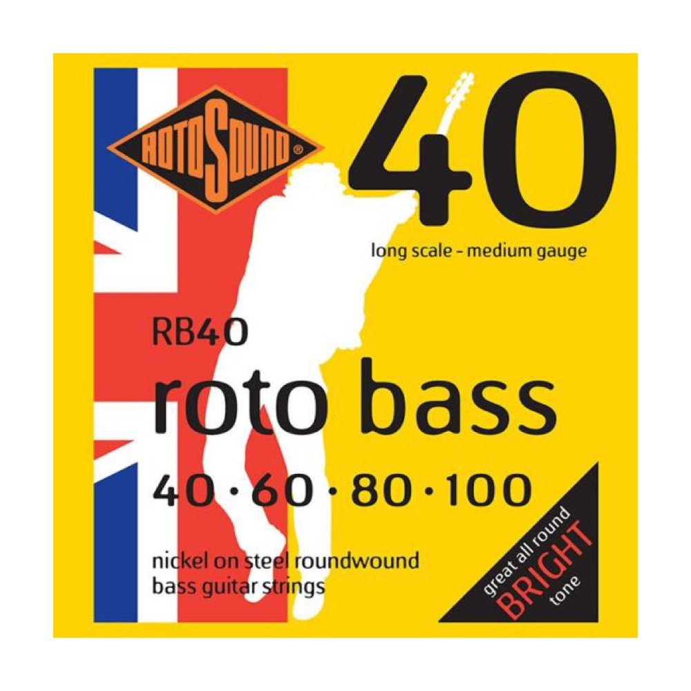 ROTOSOUND RB40 Roto Bass Medium 40-100 LONG SCALE エレキベース弦