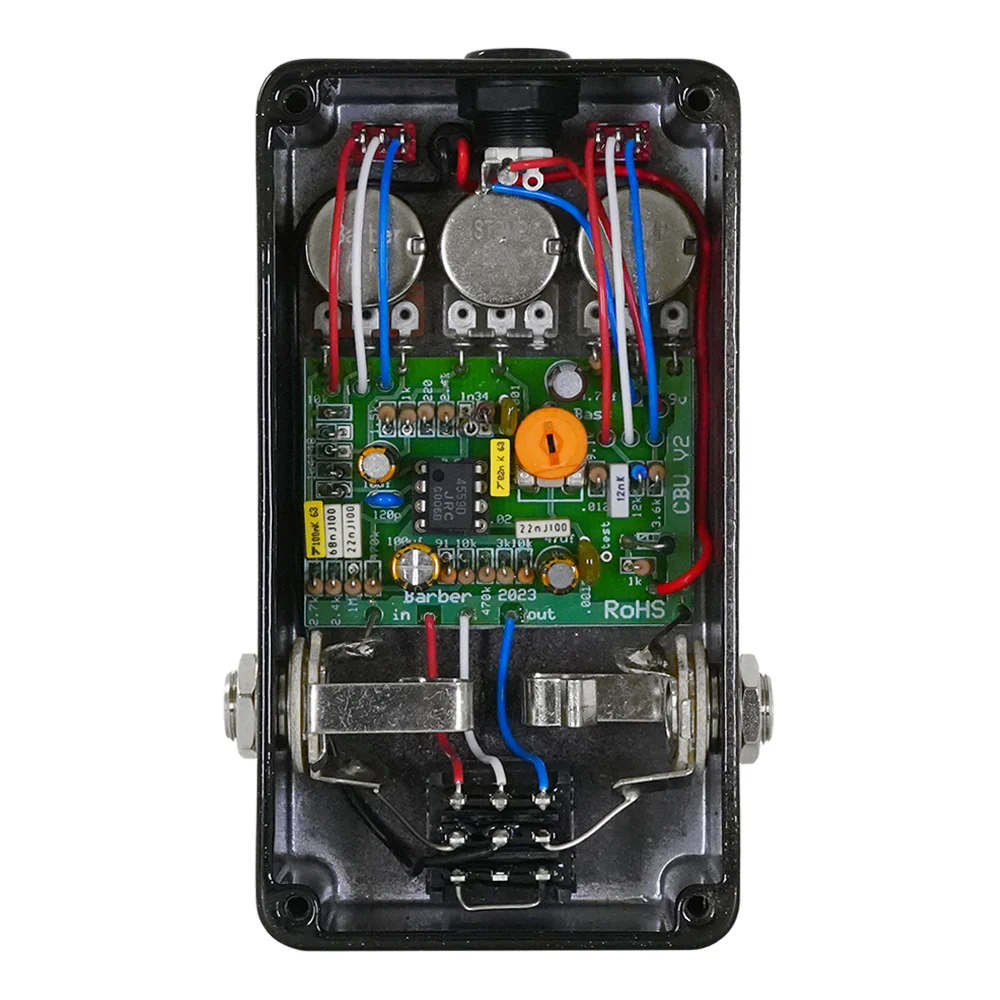 Barber Electronics Burn Unit オーバードライブ ギターエフェクター 内部画像