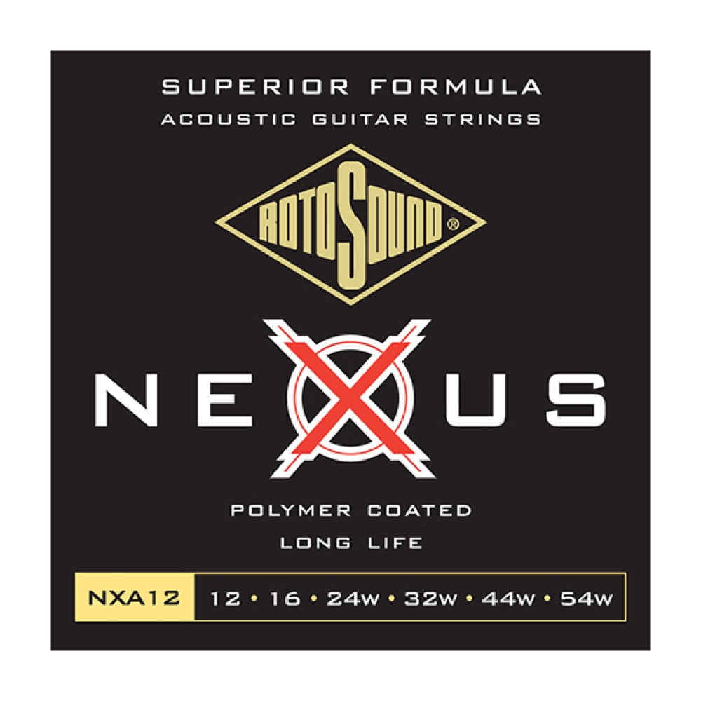 ROTOSOUND NXA12 Nexus Acoustic Medium Light 12-54 アコースティックギター弦