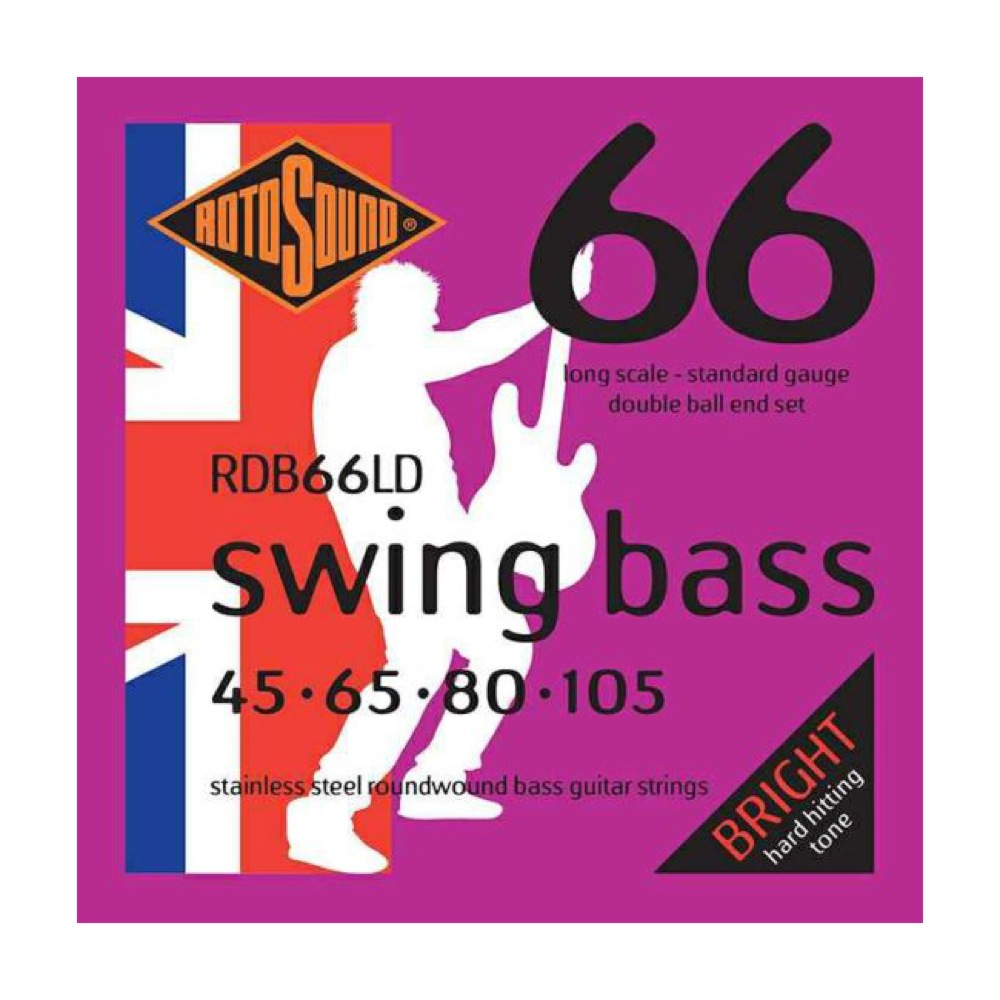 ROTOSOUND RDB66LD Swing Bass 66 Standard 45-105 LONG SCALE エレキベース弦