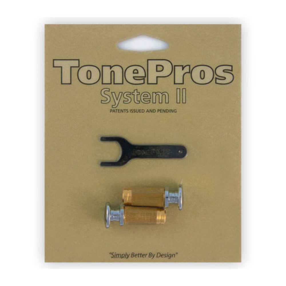 TonePros SPRS2-C Standard Locking Studs for PRS ブリッジスタッド アンカー クローム