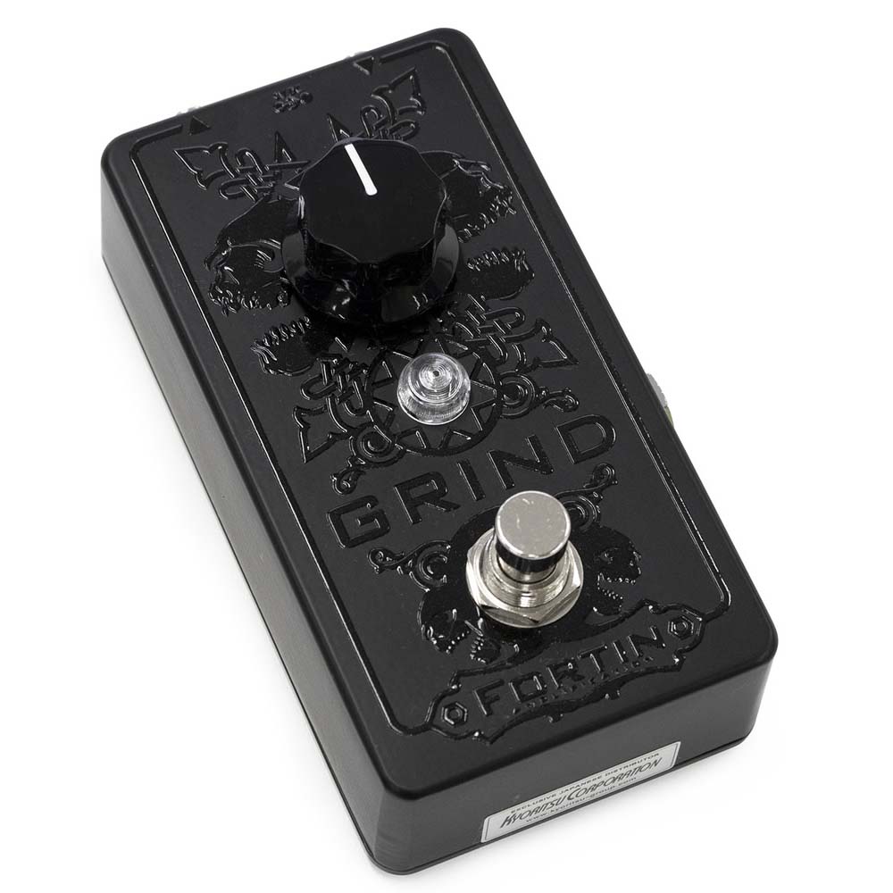 FORTIN AMPLIFICATION GRIND BlackOut 1KNOB BOOSTER ブースター ギターエフェクター 全体画像