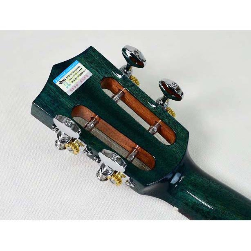 Uma Ukulele UK-20SC BL コンサートウクレレ ヘッドの画像
