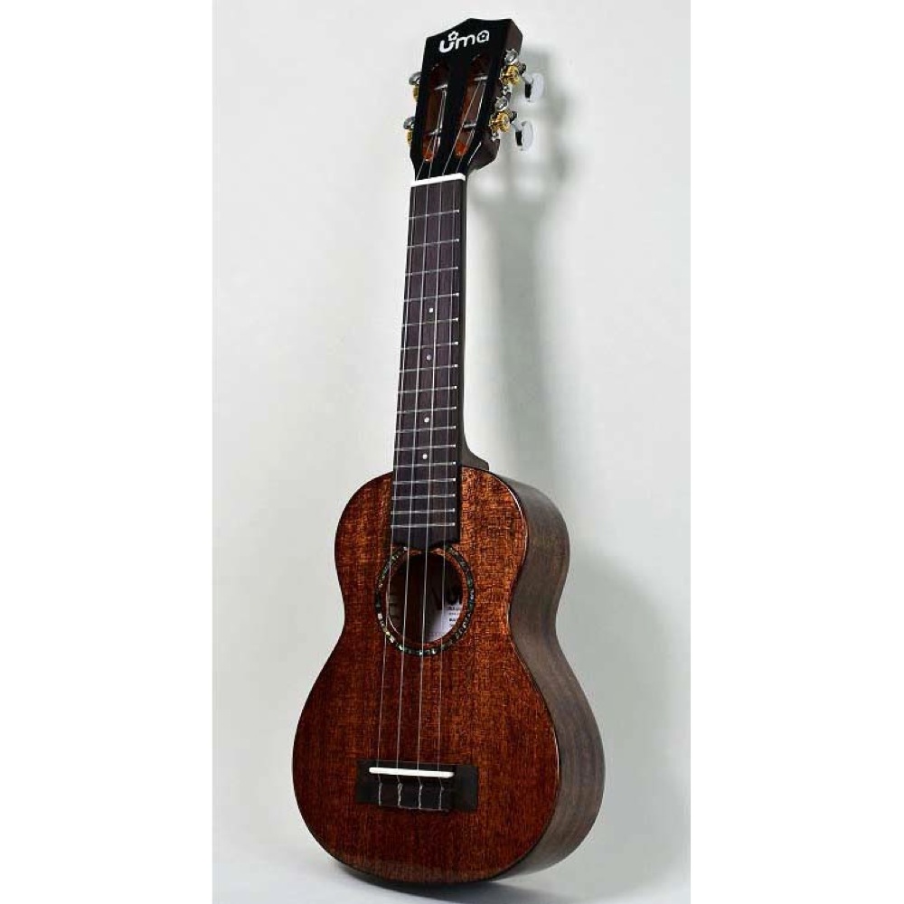 Uma Ukulele UK-20SS BK ソプラノウクレレ 全体の画像