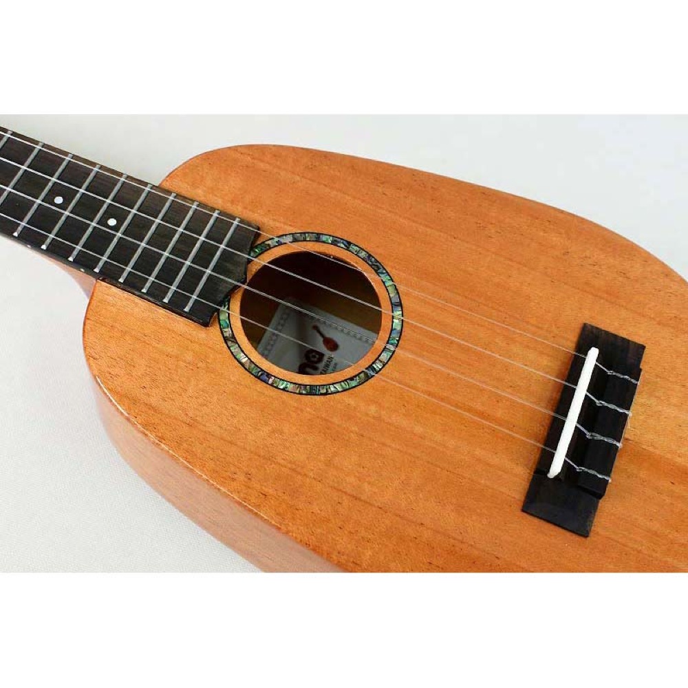 Uma Ukulele UK-20SSP パイナップル型 ソプラノウクレレ アップの画像